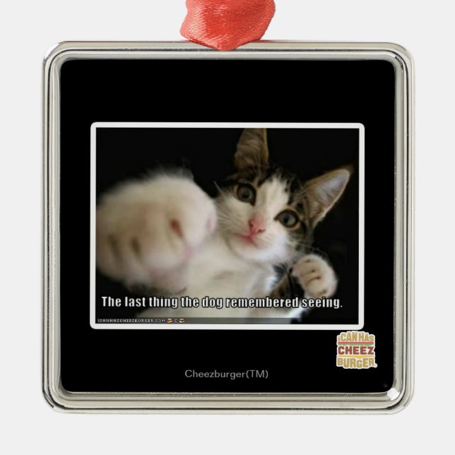 Ornamento De Metal A última coisa (Frente)