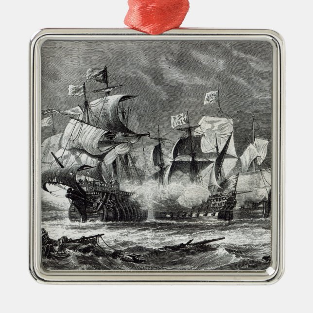 Ornamento De Metal A vanguarda, sob o senhor William Inverno (Frente)