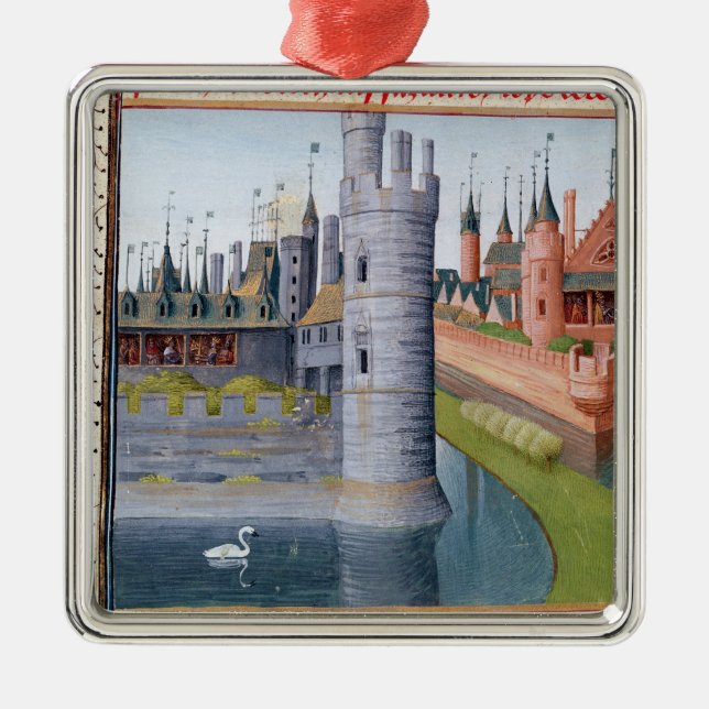 Ornamento De Metal A vida de Louis II 'o Stammerer (Frente)