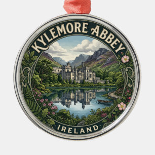 Ornamento De Metal Abadia de Kylemore Irlanda
