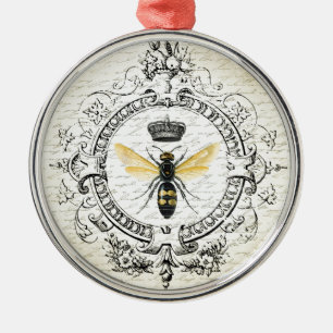 Ornamento De Metal Abelha francesa MODERN VINTAGE