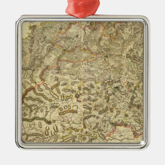 Ornamento De Metal Aberdeen composto, Banff (Frente)