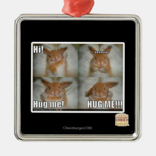 Ornamento De Metal Abrace-me