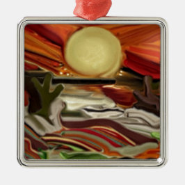 Ornamento De Metal Abstrato de Arte do Sudoeste do Céu