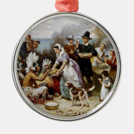 Ornamento De Metal Ação de Graças de 1rua