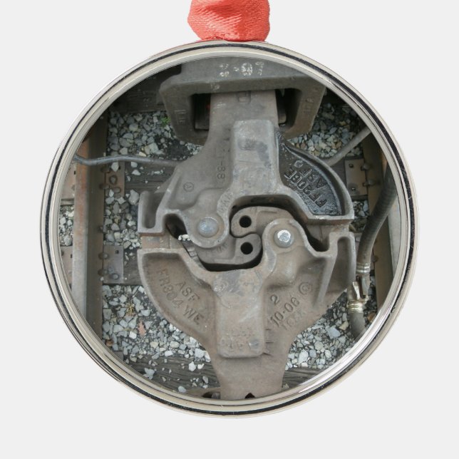 Ornamento De Metal Acoplamento do trem (Frente)