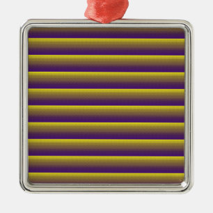 Ornamento De Metal Adicione charme à sua árvore com uma saudação aleg