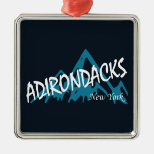 Ornamento De Metal Adirondacks Montanhas de Nova York