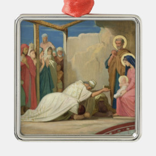 Ornamento De Metal Adoração dos Magi, 1857