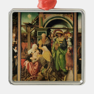 Ornamento De Metal Adoração dos Magi 2