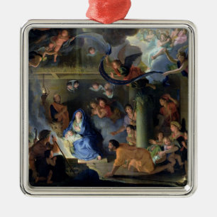 Ornamento De Metal Adoração dos pastores, 1689