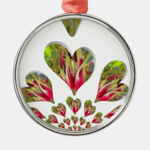 Ornamento De Metal Adorável Dia Humanitário O Mundo Precisa De Lov