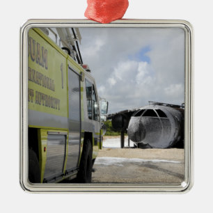 Ornamento De Metal Aeroporto do WONPAT de Guam