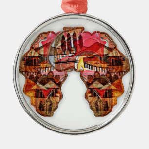 Ornamento De Metal África