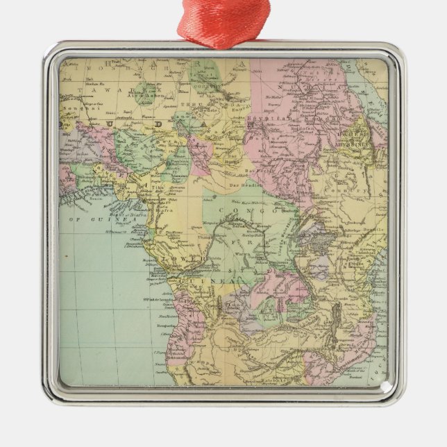 Ornamento De Metal África 12 (Frente)