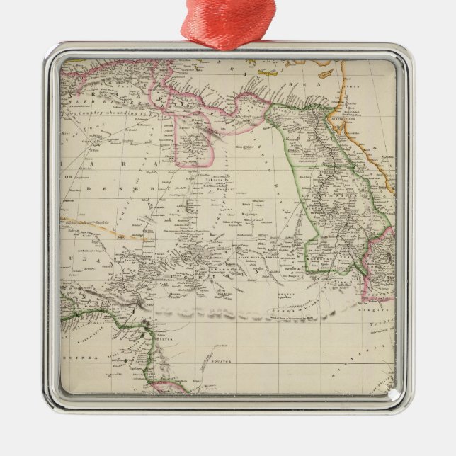 Ornamento De Metal África 24 (Frente)