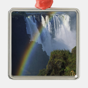 Ornamento De Metal África, Zimbábue, Cataratas Vitória