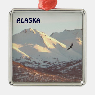 Ornamento De Metal águia-de-inverno