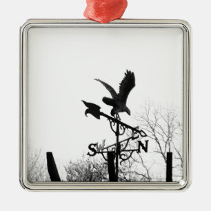 Ornamento De Metal Águia e Seta