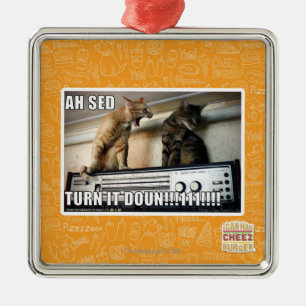 Ornamento De Metal Ah volta do Sed ele para baixo!!