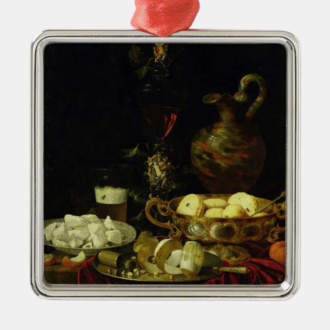 Ornamento De Metal Ainda vida (Frente)