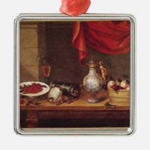 Ornamento De Metal Ainda vida, 1653