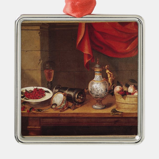 Ornamento De Metal Ainda vida, 1653 (Frente)