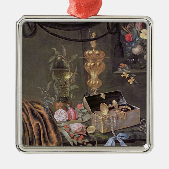 Ornamento De Metal Ainda vida 2 (Frente)