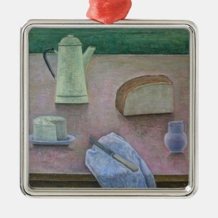 Ornamento De Metal Ainda vida com queijo 2013 de Wensleydale