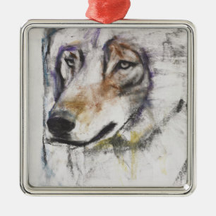 Ornamento De Metal Al Lupo de Processo