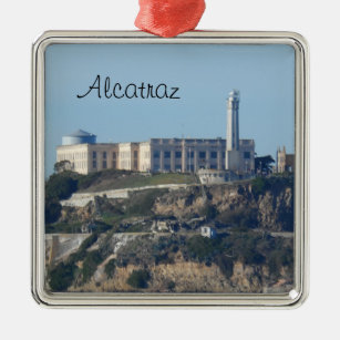 Ornamento De Metal Alcatraz - São Francisco