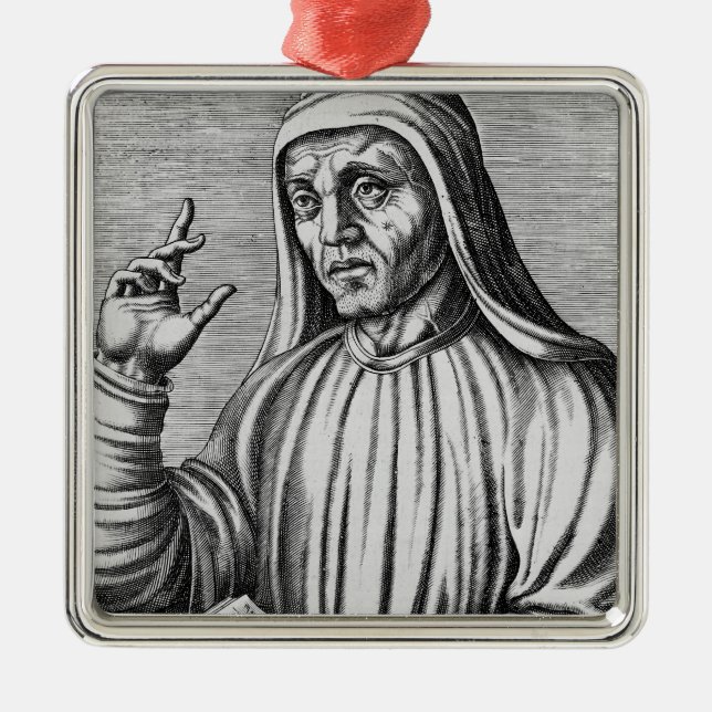 Ornamento De Metal Alcuin de York (Frente)