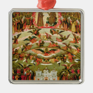 Ornamento De Metal Alegria de tudo que Virgin da amargura, 1707