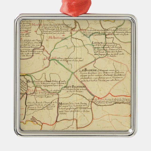 Ornamento De Metal Alemanha 12 (Frente)