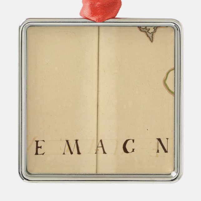 Ornamento De Metal Alemanha e Áustria 2 (Frente)