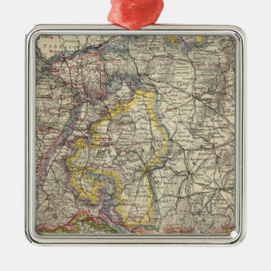 Ornamento De Metal Alemanha e suiça