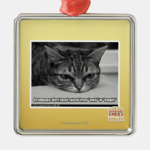 Ornamento De Metal Alerta de Grumpage