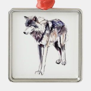 Ornamento De Metal Alfa