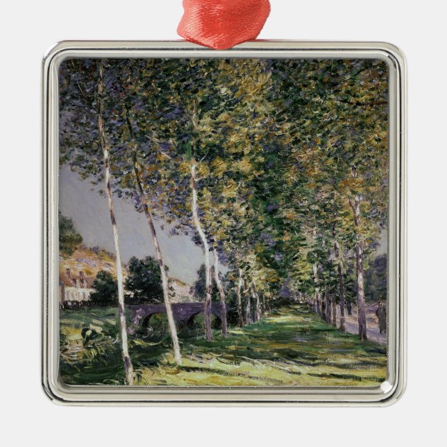 Ornamento De Metal Alfred Sisley | a caminhada (Frente)