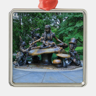 Ornamento De Metal Alice no País das Maravilhas - Central Park NYC