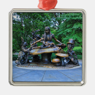 Ornamento De Metal Alice no País das Maravilhas - Central Park NYC #2