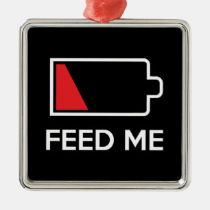 Ornamento De Metal Alimente-me a bateria da baixa potência