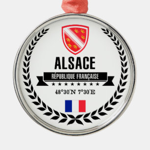 Ornamento De Metal Alsace