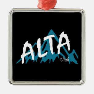 Ornamento De Metal Alta Utah Mounates