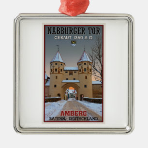 Ornamento De Metal Amberg - Tor de Nabburger