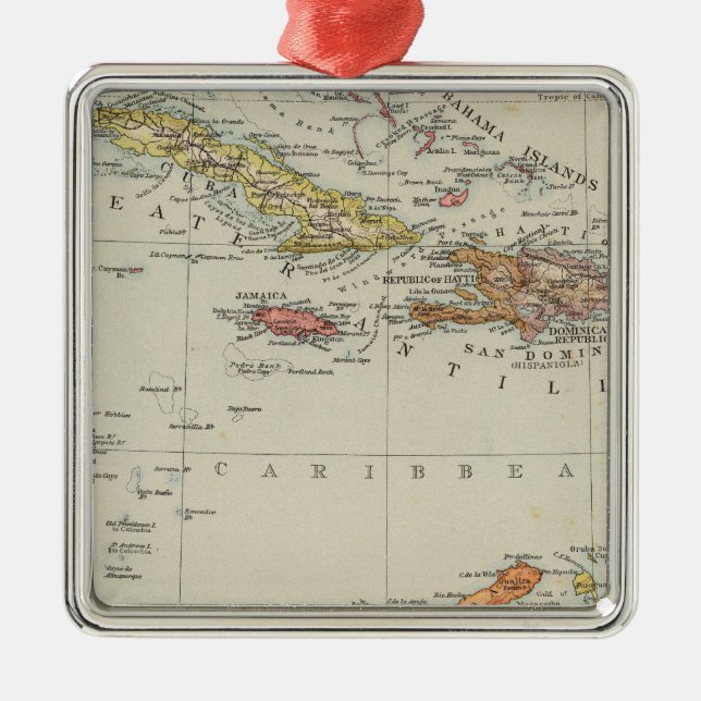 Ornamento De Metal América Central 2 (Frente)