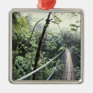 Ornamento De Metal América Central, Costa Rica, Nuvem Monteverde