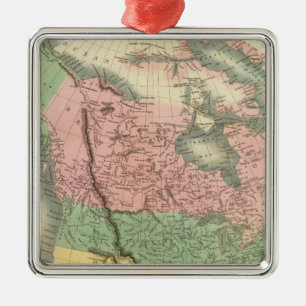 Ornamento De Metal America do Norte 2