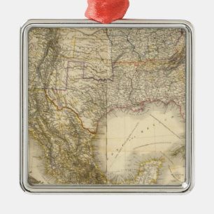 Ornamento De Metal America do Norte 32