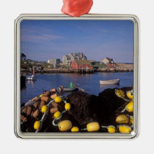 Ornamento De Metal América do Norte, Canadá, Nova Escócia, Peggy